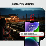 MOES Tuya 4G WiFi 4MP Solar Outdoor Security Camera With Full Color Night Vision - stepyours.com