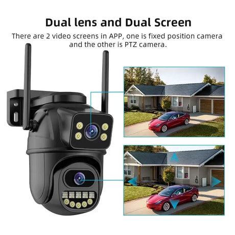 BELIA 4K 8MP WiFi Surveillance Camera With Dual Lens - ESCAPION