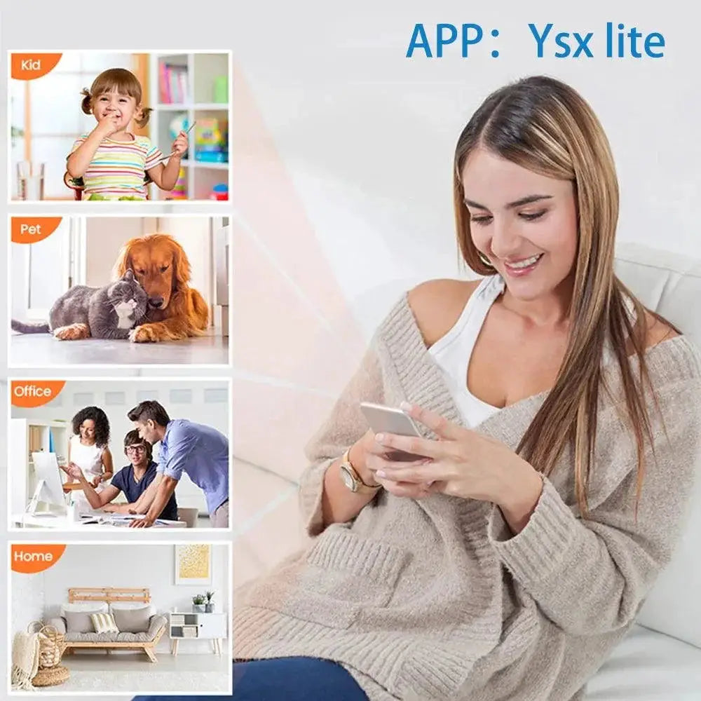 1080P HD Mini WiFi Camera With Sound Detection Monitor