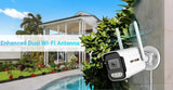 4K 8MP Outdoor WiFi Security Camera - Waterproof Bullet With Night Vision - stepyours.com