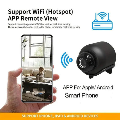 1080P HD WiFi Mini Security Camera Indoor Baby Monitor
