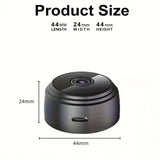 1pc Rechargeable Wireless Mini WiFi Security Camera With Night Vision, Motion Detection, Easy To Install And App Control