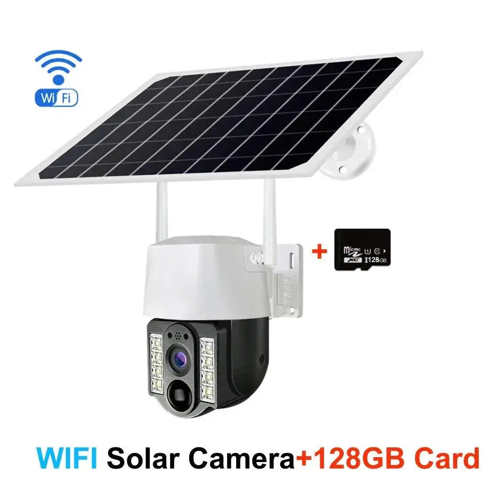 Solar CCTV Camera Advanced Humanoid Detection Night Vision