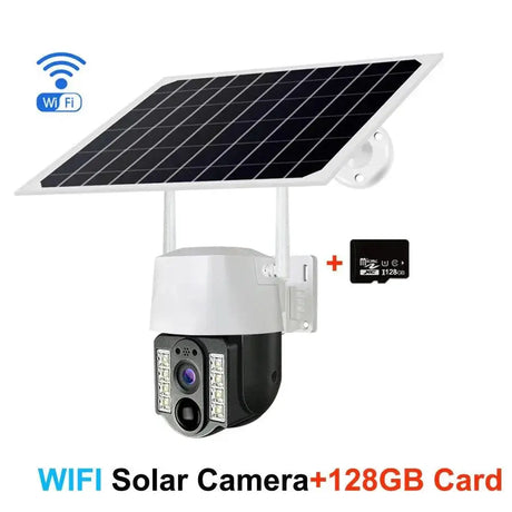 Solar CCTV Camera Advanced Humanoid Detection Night Vision