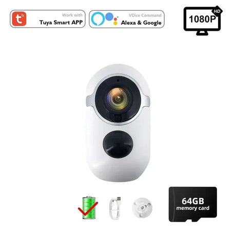 Tuya WiFi Camera Enhanced Home Security Night Vision