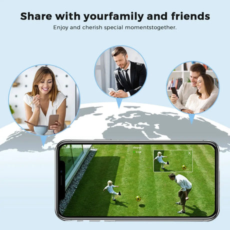 Okam Pro 15MP WiFi Outdoor Camera Auto Tracking 5X Digital Zoom PTZ Surveillance - stepyours.com