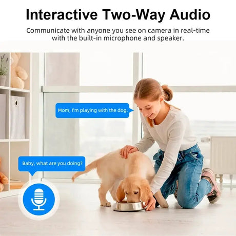 Fuers 4K 8MP Indoor IP Camera WiFi With Auto Tracking - Tuya App Compatible - stepyours.com