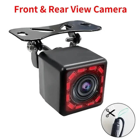 Hippcron Front And Rear Reverse Camera Night Vision Waterproof Distance Scale - stepyours.com