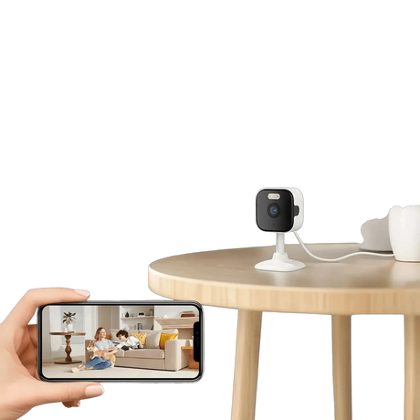 BESDER 5MP Mini Cube Camera - AI Human Detection and Two - Way Audio - stepyours.com