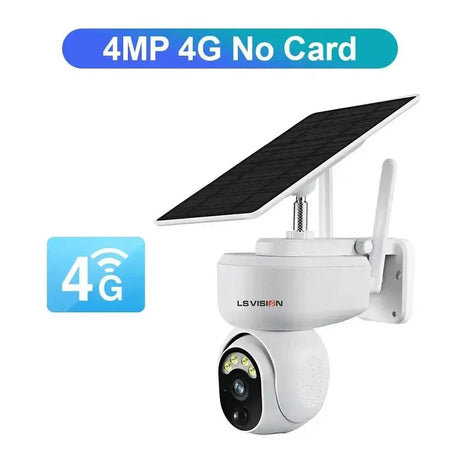 Solar Wireless Security Camera Weatherproof Motion Detection