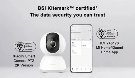 Xiaomi Smart Camera - 360 Degree Indoor Security With 2K Clarity by stepyours.com