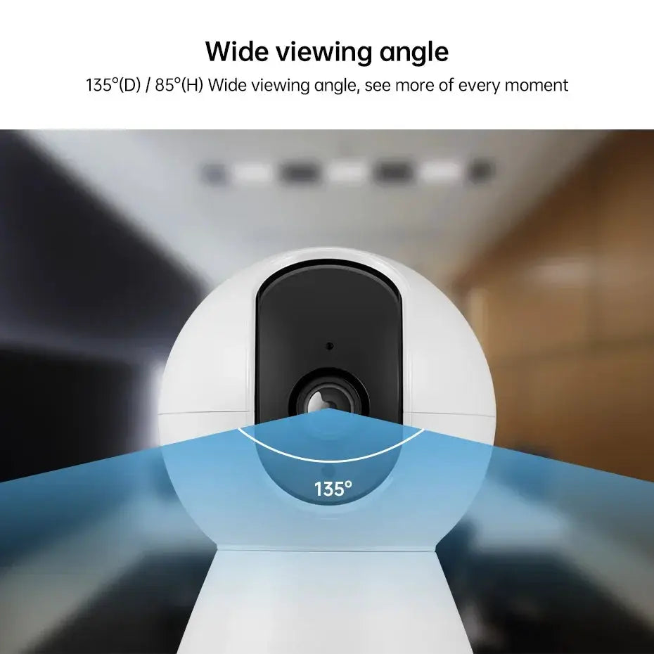 Kerui 5MP Tuya Smart Mini WiFi IP Camera Indoor Security - ESCAPION