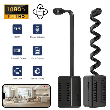 HD 1080P Mini Camera Motion Detection WiFi Camera Video Recorder Indoor Security Protection Surveillance Camcorder Remote View