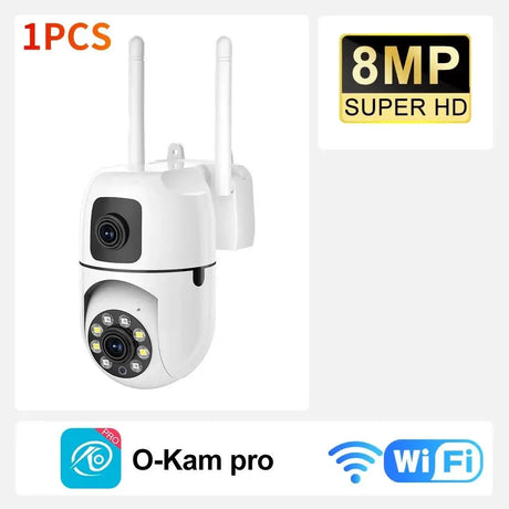 OK - A2 - EU PTZ WiFi Camera With Auto Tracking AI Detection Full Color Night Vision - stepyours.com