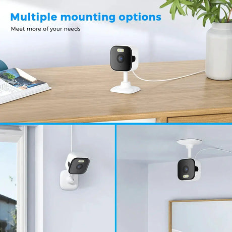 5MP HD WiFi Indoor Security Camera Featuring Night Vision and Two Way Audio - stepyours.com