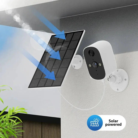 XVIM 1080P Solar Outdoor Wireless Security Camera - AI Motion Detection - stepyours.com