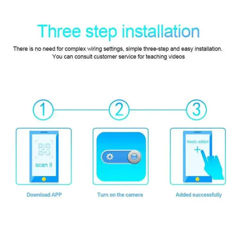 1080P HD Indoor WiFi Security Camera With Night Vision