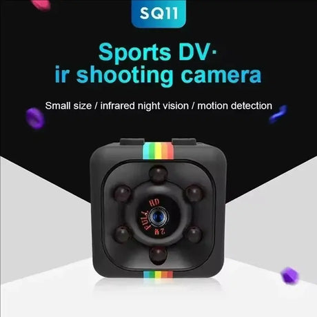 SQ11 Mini Camera 1080p HD Night Vision Hidden Outdoor Security Camera - stepyours.com