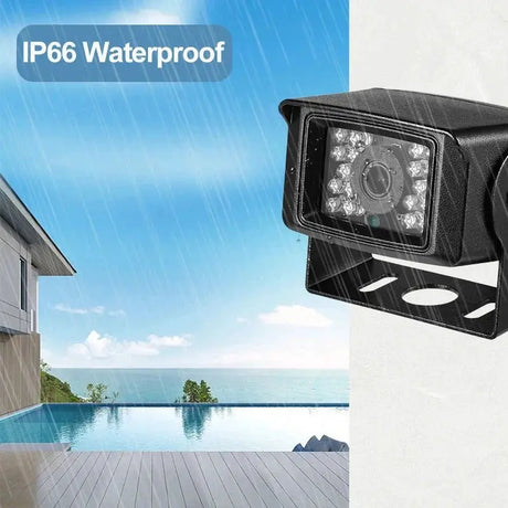4K 8MP POE Outdoor Security Camera With Night Vision IP66 Weatherproof Bullet - stepyours.com