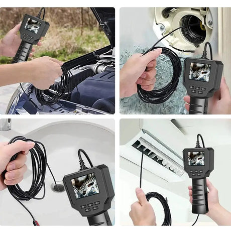 Industrial Endoscope Camera 2.4 Inch IPS LCD 1080P IP67 Waterproof Borescope - stepyours.com