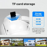 MOES Tuya 4G WiFi 4MP Solar Outdoor Security Camera With Full Color Night Vision - stepyours.com