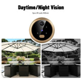 2.8" LCD Screen IR Night vison PIR Motion Detection Digital Electronic Viewer Bell Door Peephole HD Camera Photo Video Recording by stepyours.com