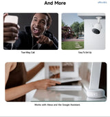 IMILAB EC3 Lite Outdoor Security Camera - 2K HD Color Night Vision - stepyours.com