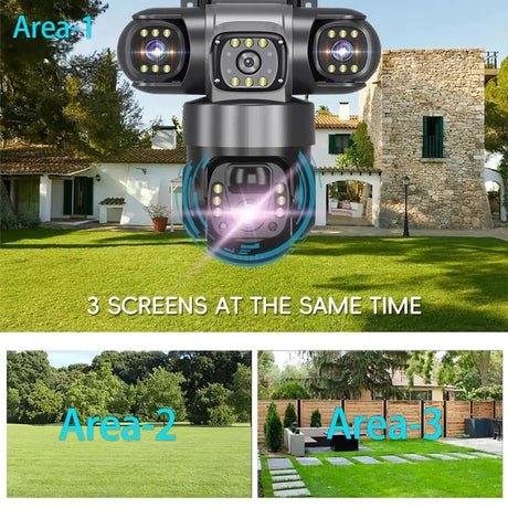 Solar 4G IP Camera 15MP HD Outdoor Night Vision Weatherproof Security - stepyours.com