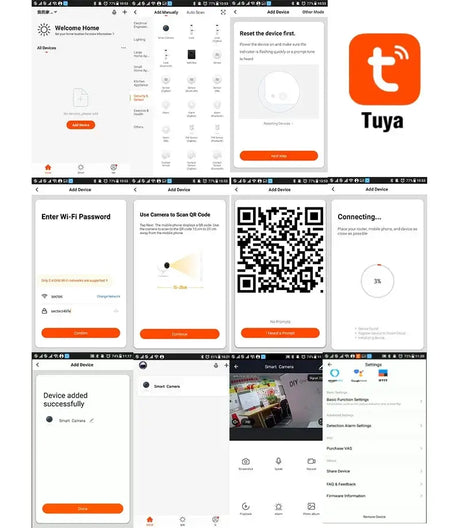 Tuya 3MP Solar Camera Outdoor WiFi Alexa 4G LTE SIM Light