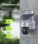 Shiwojia 5W 4G Solar Camera WiFi Tuya Smart Outdoor Cam