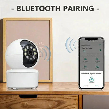KaiAqua Pet Camera - 360 Degree Pan And Tilt, 5G And 2.4GHz WiFi, Night Vision by stepyours.com