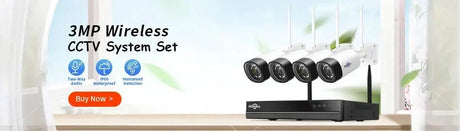 Hiseeu 3/5/8MP Wireless IP Camera - Waterproof 1080P WiFi Bullet for CCTV Kits - stepyours.com