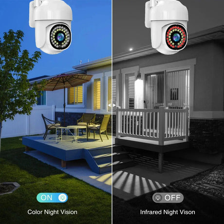 Yoosee 5MP Outdoor IP Camera Weatherproof IP66 360 PTZ Night Vision - stepyours.com
