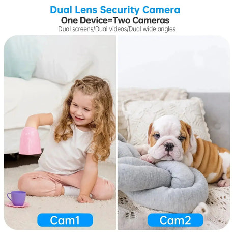 JOOAN 4K Ultra HD PTZ Security Camera For Home Monitoring