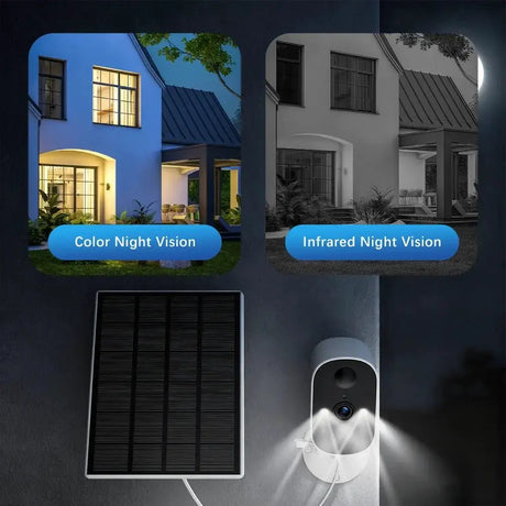 XVIM 1080P Solar Outdoor Wireless Security Camera - AI Motion Detection - stepyours.com