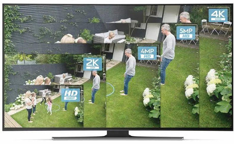 XM 5MP AI IP Camera PoE CCTV Outdoor Security Waterproof NVR System Xmeyepro - stepyours.com