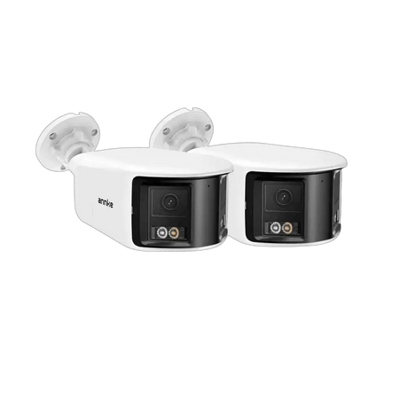 ANNKE 4K 8MP Dual - Lens Outdoor PoE Camera - 180 - Degree Wide View - stepyours.com
