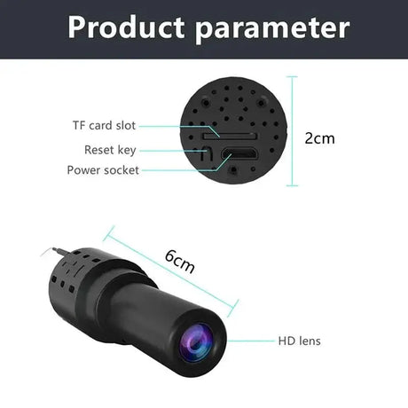 Mini HD 1080P Wireless Baby Monitor Camera With Audio