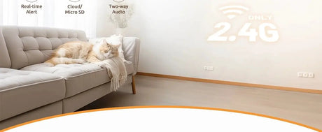 2Pcs Indoor 2K Security Cameras One Touch Call For Home Monitoring - stepyours.com