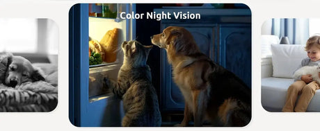 2Pcs Indoor 2K Security Cameras One Touch Call For Home Monitoring - stepyours.com