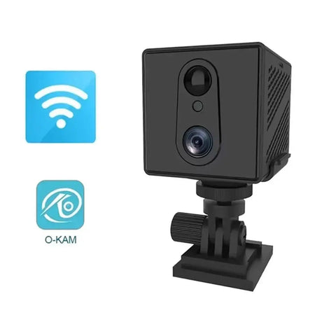 5MP Mini Camera 4G IP CCTV Two Way Audio 3000mAh Battery 64GB Night Vision - stepyours.com