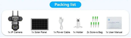 Solar 4G IP Camera 15MP HD Outdoor Night Vision Weatherproof Security - stepyours.com