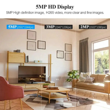 5MP Outdoor Wireless Security Camera With Night Vision