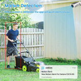 ANRAN 2K Wireless Solar Outdoor Camera Humanoid Detection Night Vision - stepyours.com