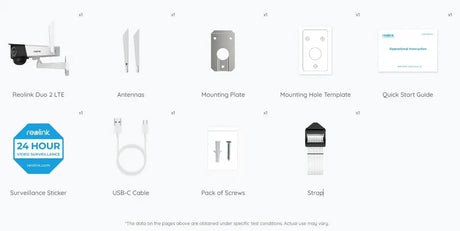 Reolink 4G Solar Outdoor Security Camera 6MP Wireless