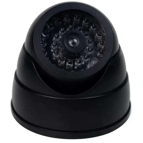 Dummy Security Camera Red LED Light For Home Safety