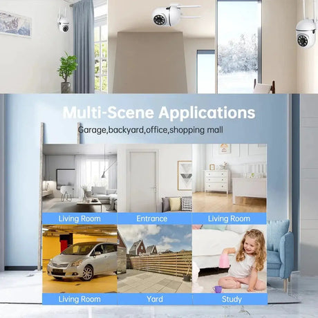 JOOAN 3MP Smart PTZ WiFi Security Camera For Home Use