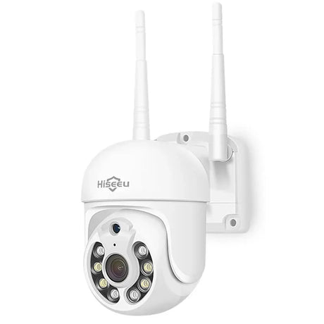 5MP Outdoor WiFi PTZ Camera With 5X Digital Zoom P2P CCTV Hiseeu Compatible - stepyours.com