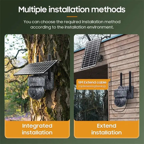 INQMEGA 8MP 4G SIM Card WiFi Solar Camera Outdoor Security