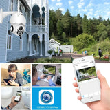 Abuntu YCC365 PTZ WiFi Outdoor Camera 1080P 4X Zoom With Smart Tracking - stepyours.com